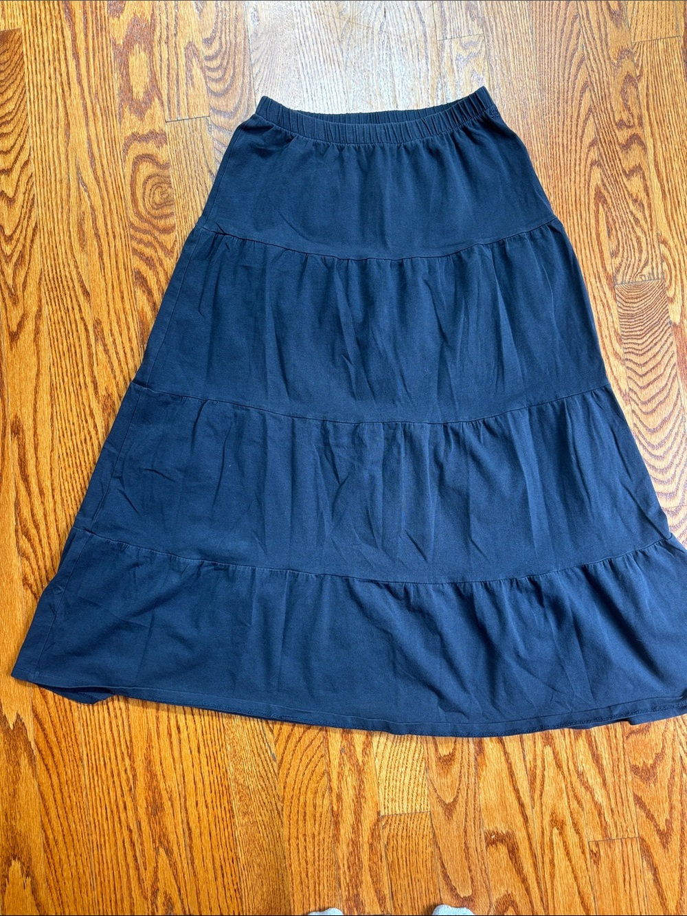 Pull & Bear Tiered Maxi Skirt